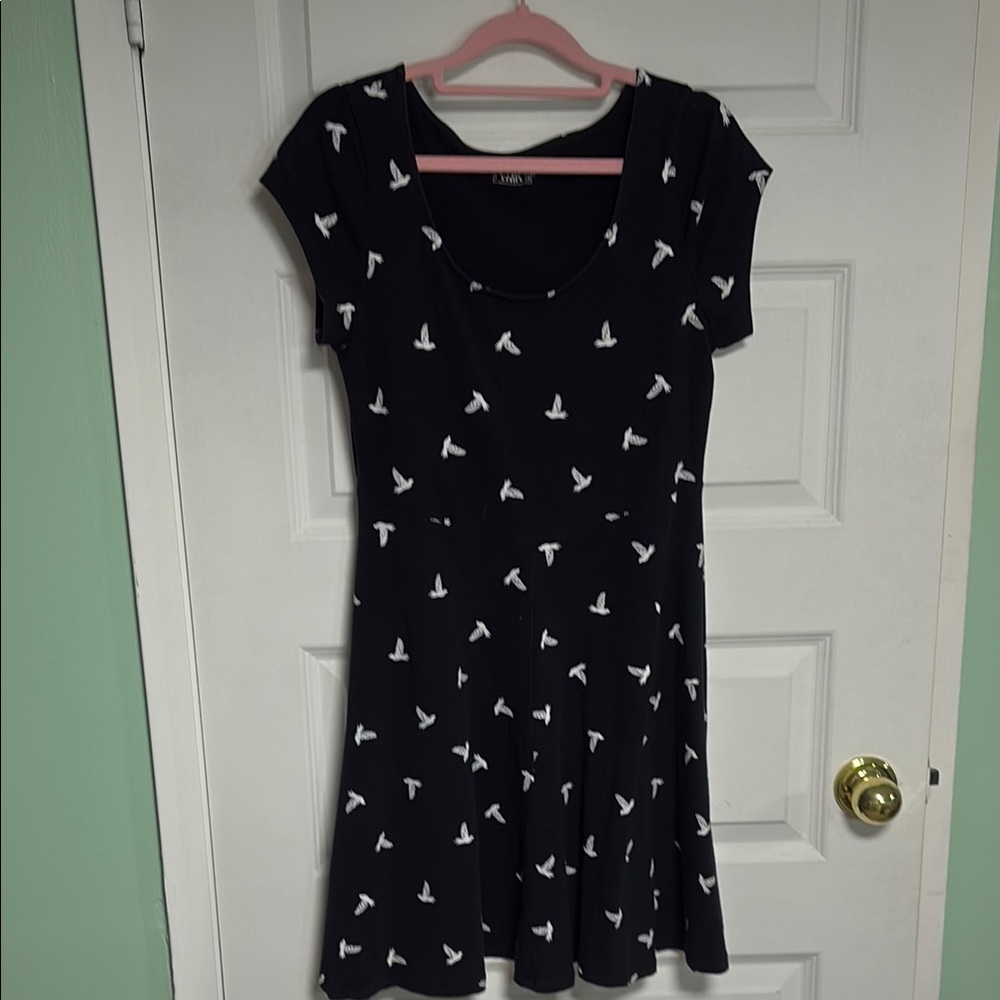 Twik Mini Dress Black Elegant Design